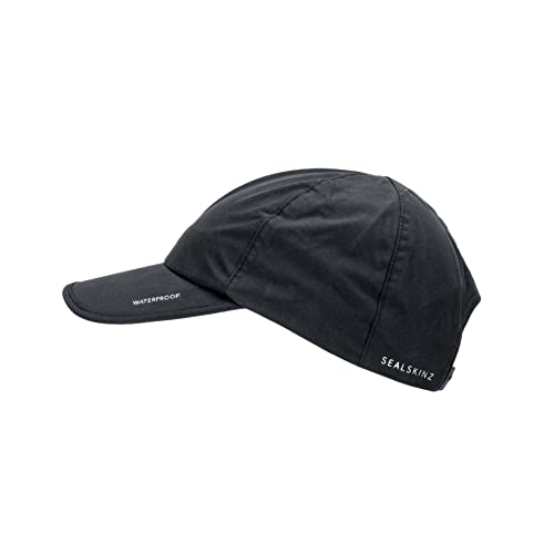 SEALSKINZ Unisex Waterproof All Weather Cap - Black, One Size
