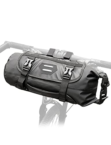 Lixada Handlebar Bag, 3-7L Front Bicycle Waterproof Handlebar Bag MTB Bike Front Bag