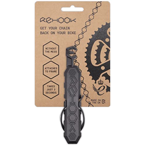 Rehook Get your chain back on your bike in 3 seconds. Without the mess present for any cyclist or gadget lover