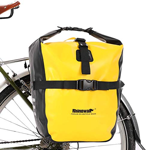 Selighting Bike Pannier Bag Bicycle Rear Seat Trunk Panniers Waterproof Cycling Storage Pouch Multifunctional Shoulder Bag