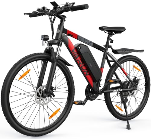 VARUN Electric Bike, 27.5' Electric Bikes for Adults with 48V/13Ah Removable Battery, 250W 55NM High-Speed Motor, Electric Bicycle with Shimano 21 Speeds, Mountain Ebike Endurance 100KM