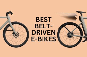 Belt driven electric bicycle