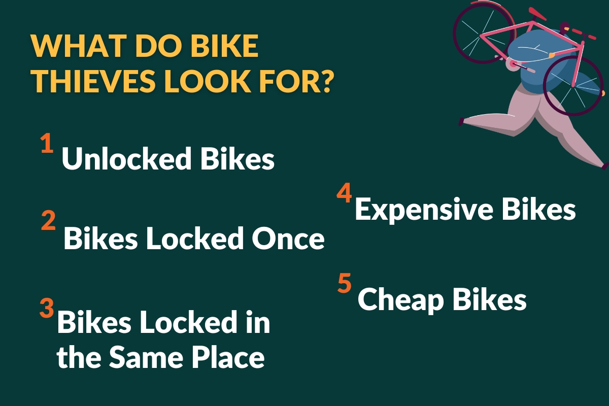 what do bike thieves look for